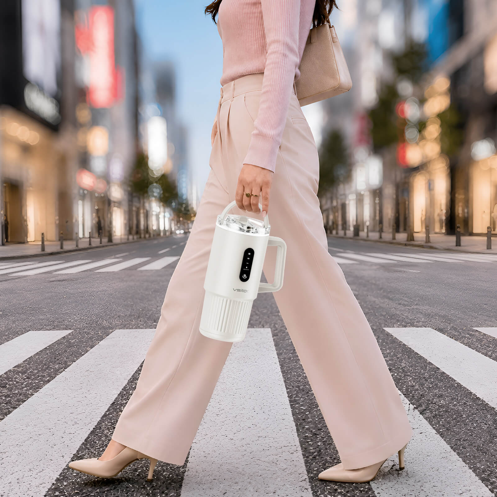 Large self heating travel mug S5 Pro - product detail view 19
