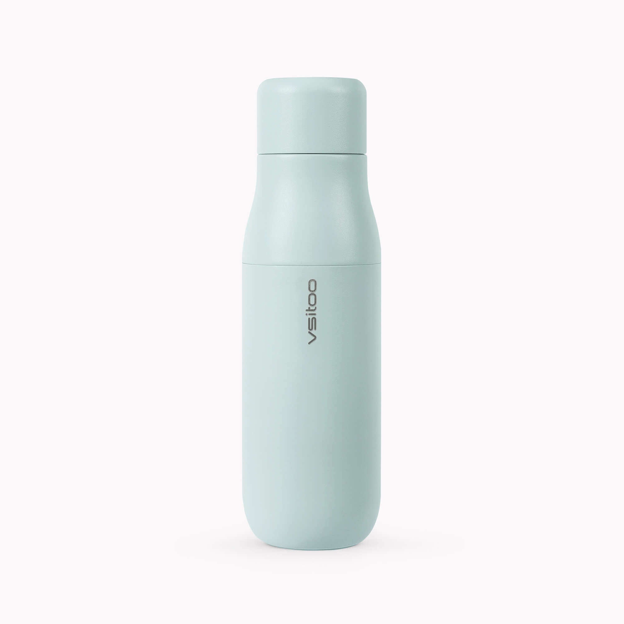 Self cleaning water bottle S1 with UV sterilization 99.99%, smart insulated bottle 15oz
