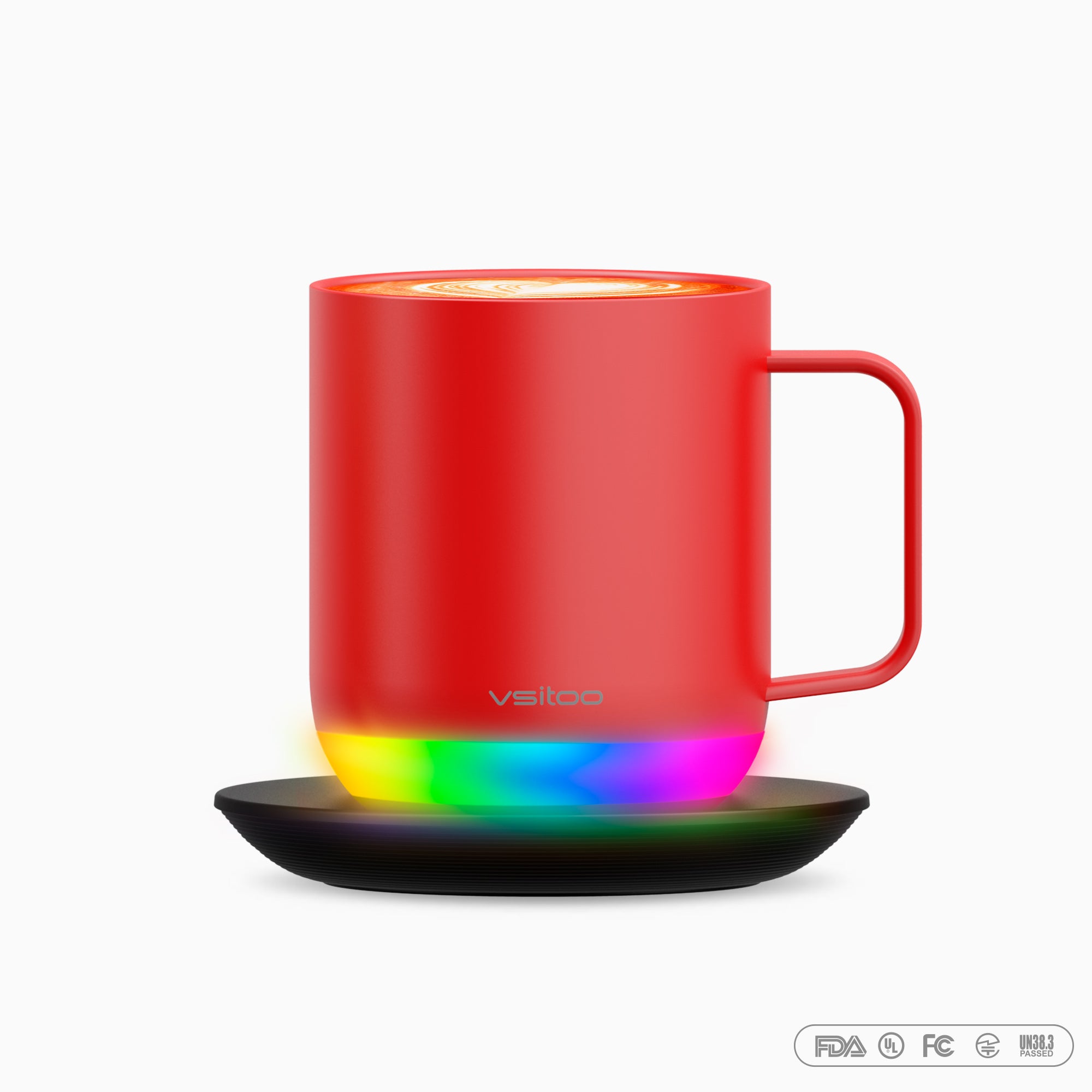 Smart mug S6 Plus with RGB lighting - alternate angle