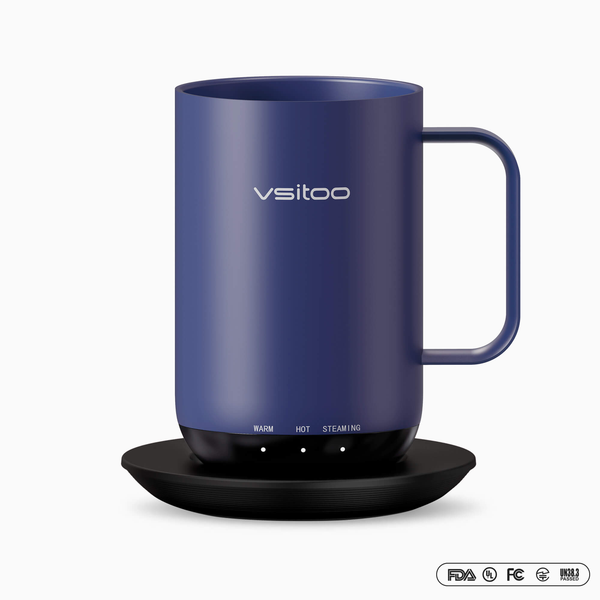 Self heating coffee mug S3 Ultra - alternate angle