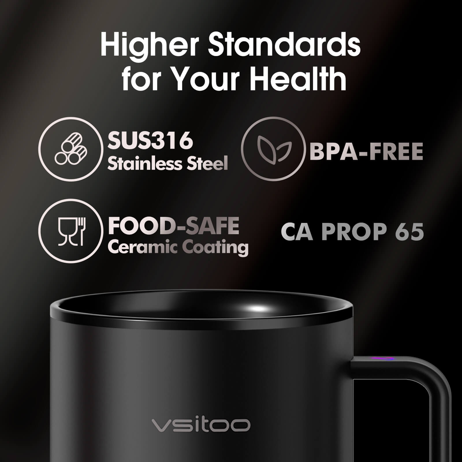 Heated coffee mug S3 - product detail view 7