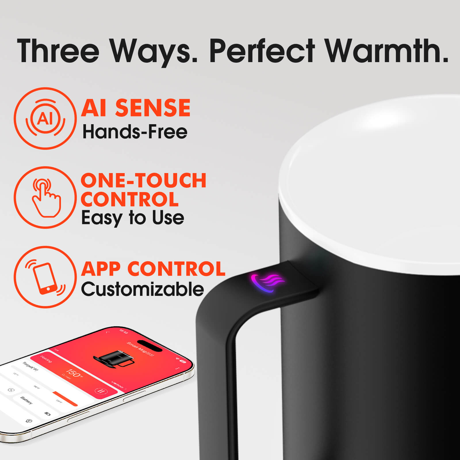Heated coffee mug S3 - product detail view 15