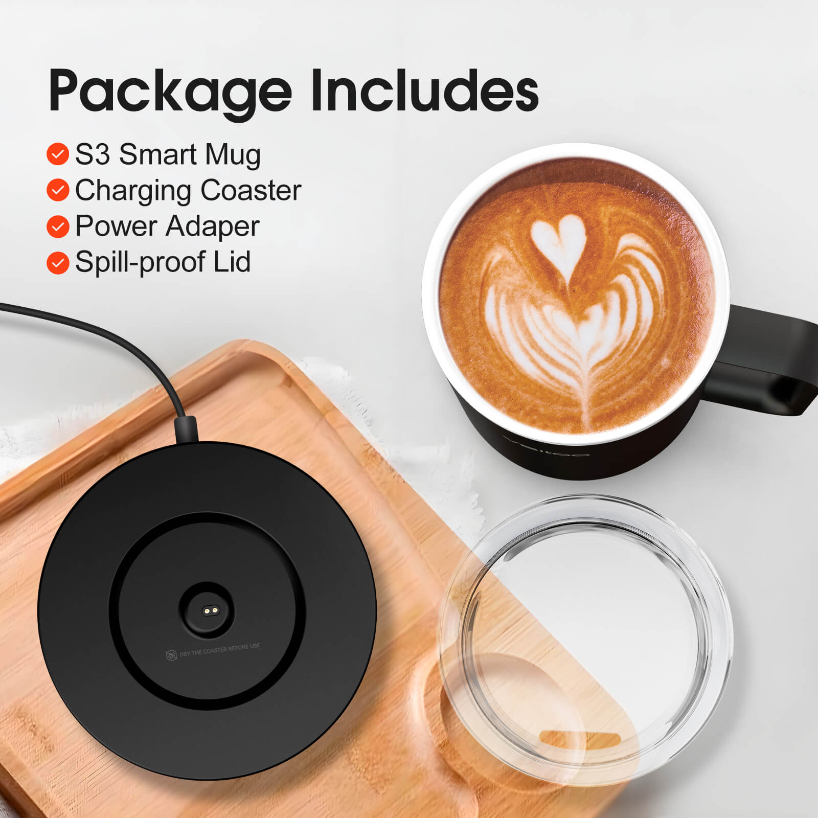 Heated coffee mug S3 - product detail view 18