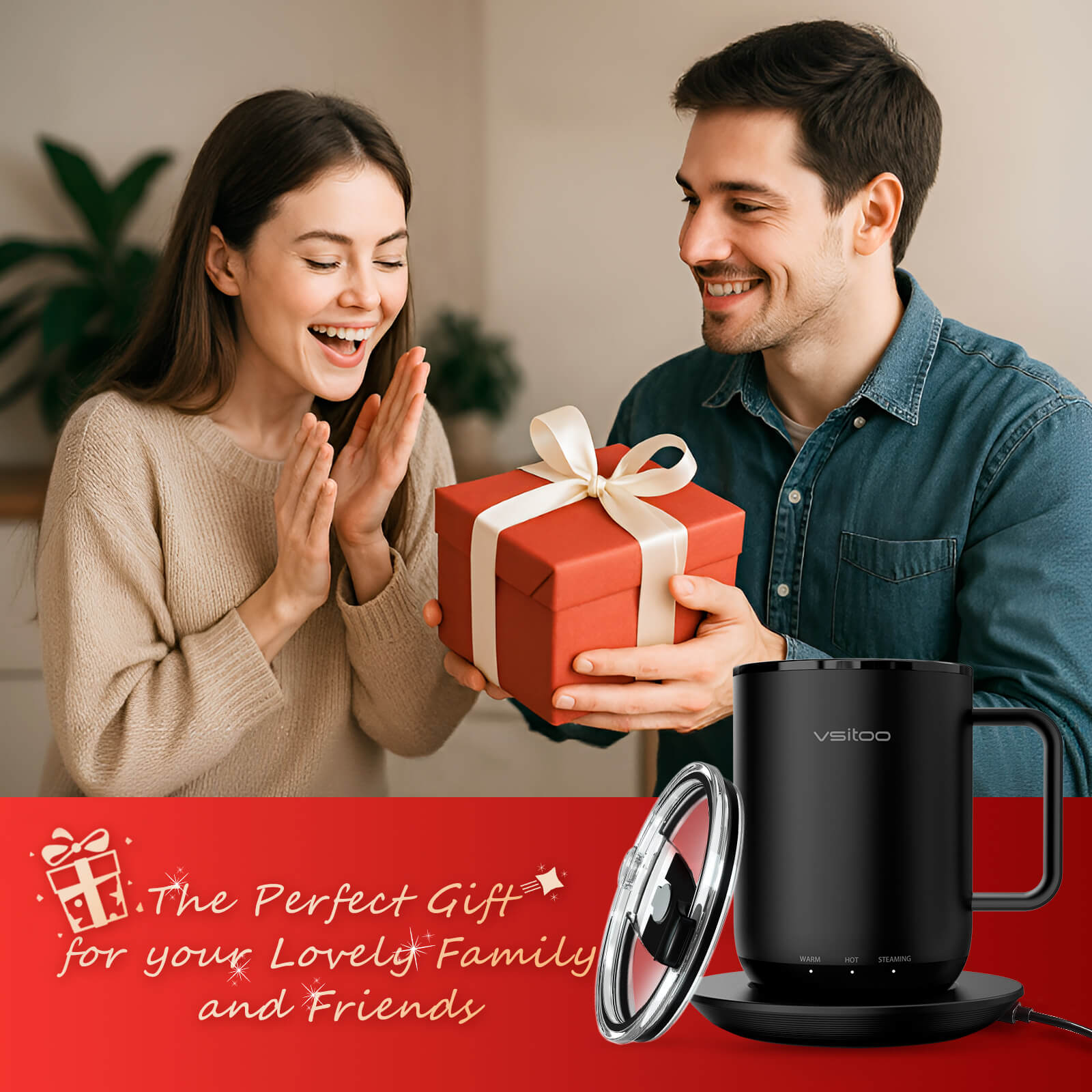 Self heating coffee mug S3 Plus - product detail view 19