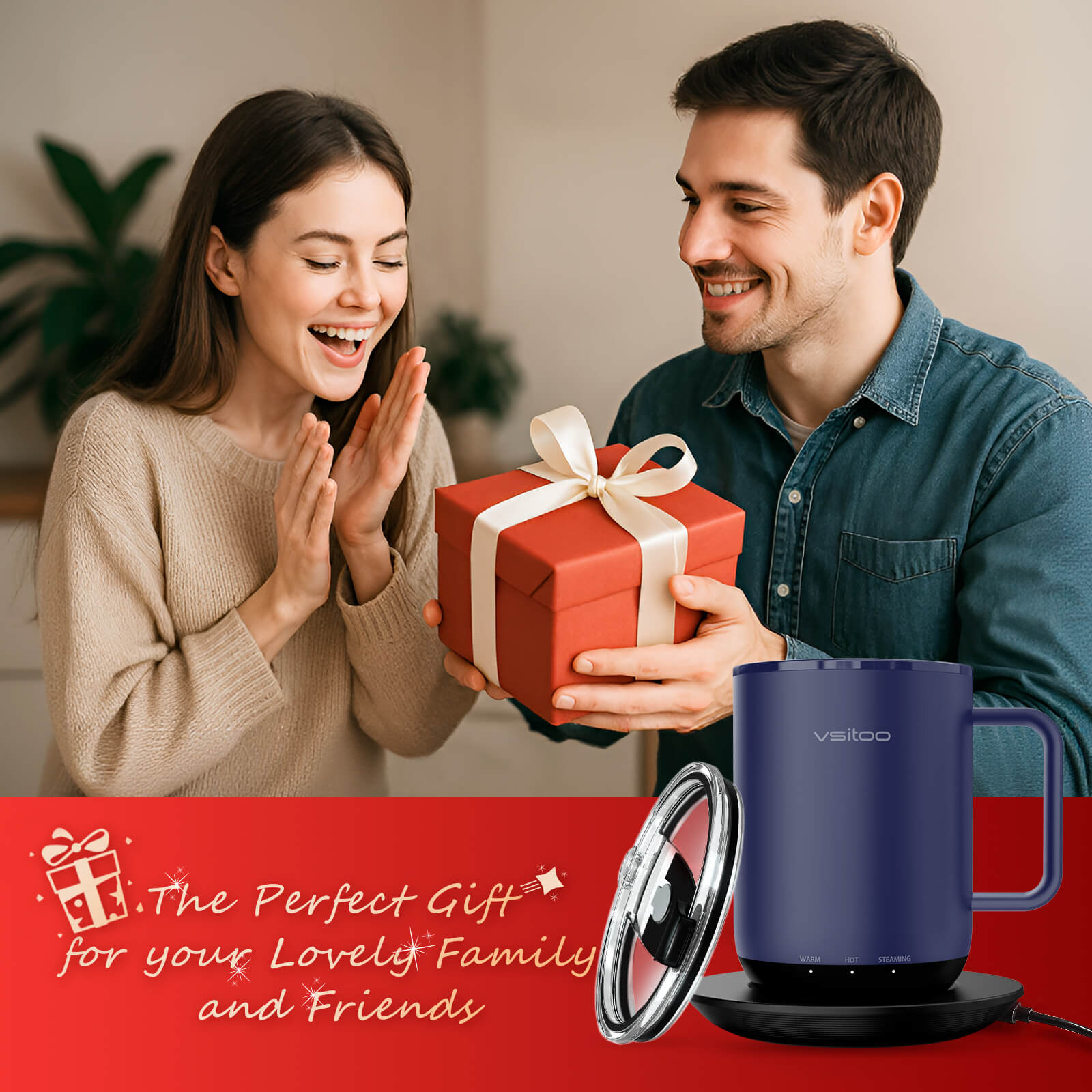 Self heating coffee mug S3 Plus - product detail view 39