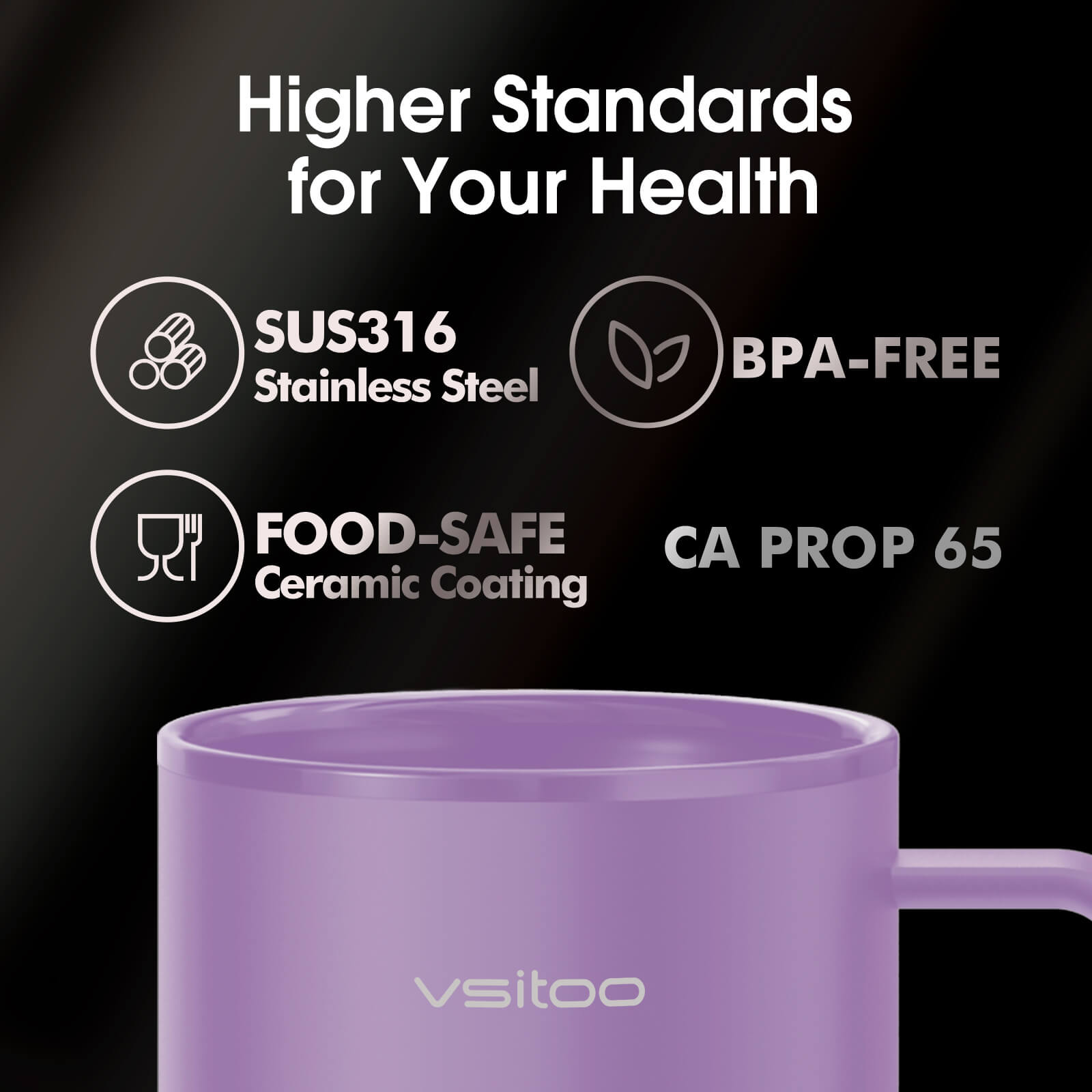 Self heating coffee mug S3 Plus - product detail view 47