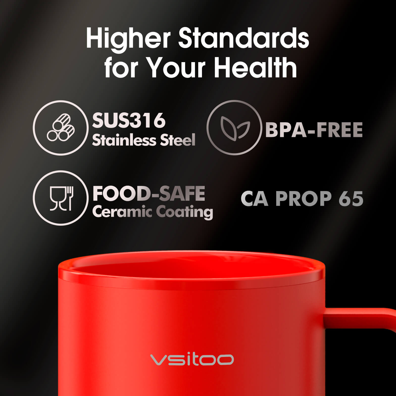 Self heating coffee mug S3 Plus - product detail view 27