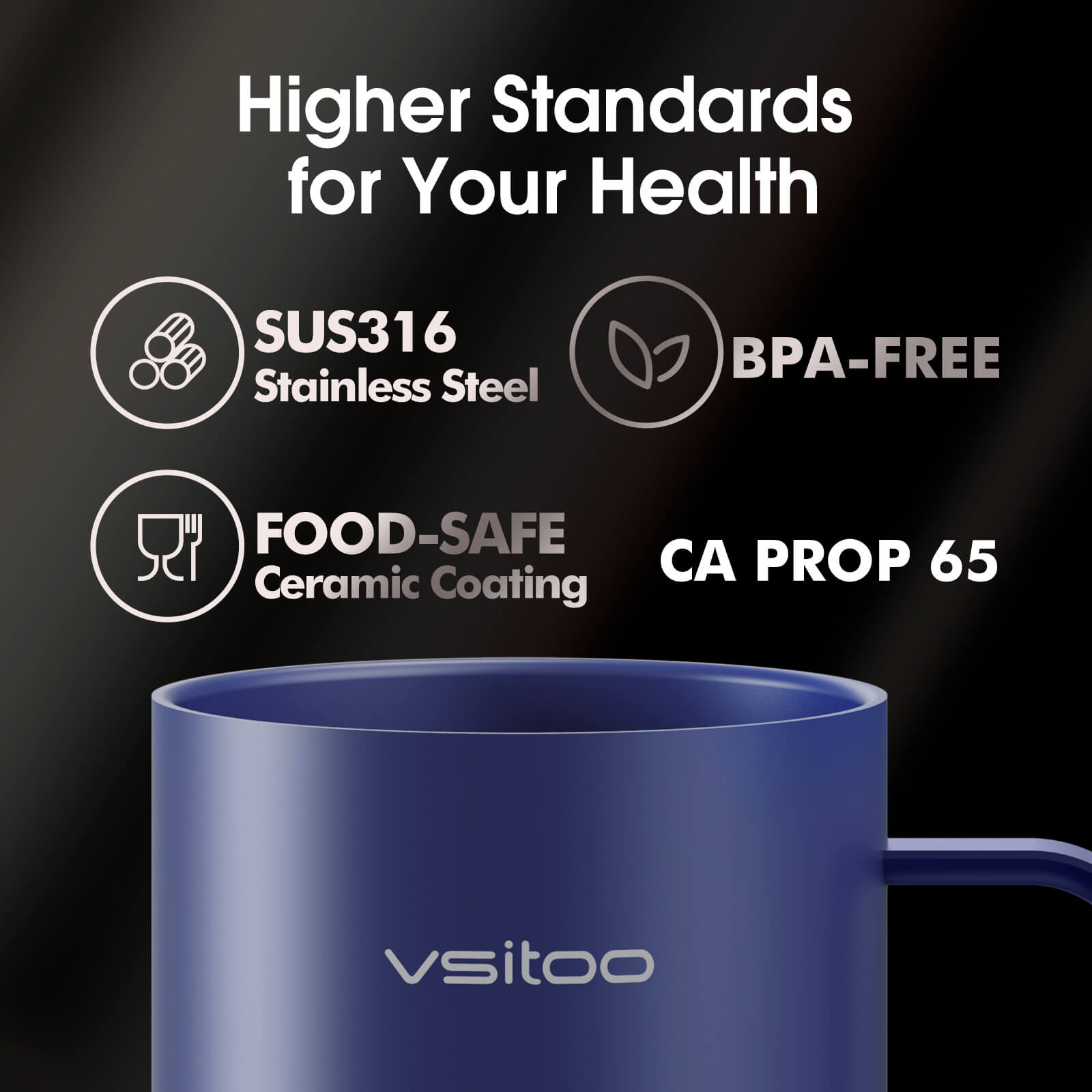 Self heating coffee mug S3 Pro - product detail view 47