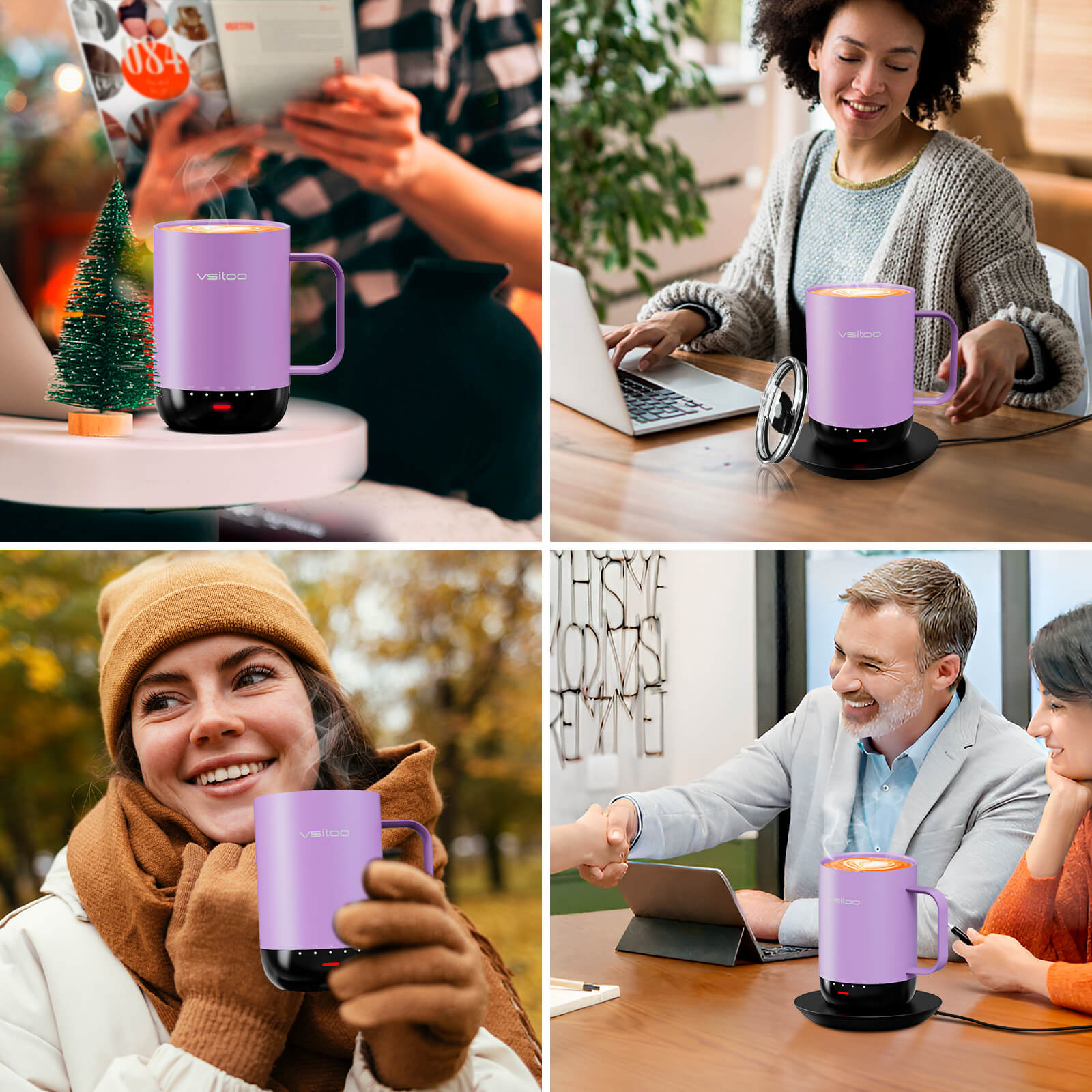 Self heating coffee mug S3 Pro - product detail view 10