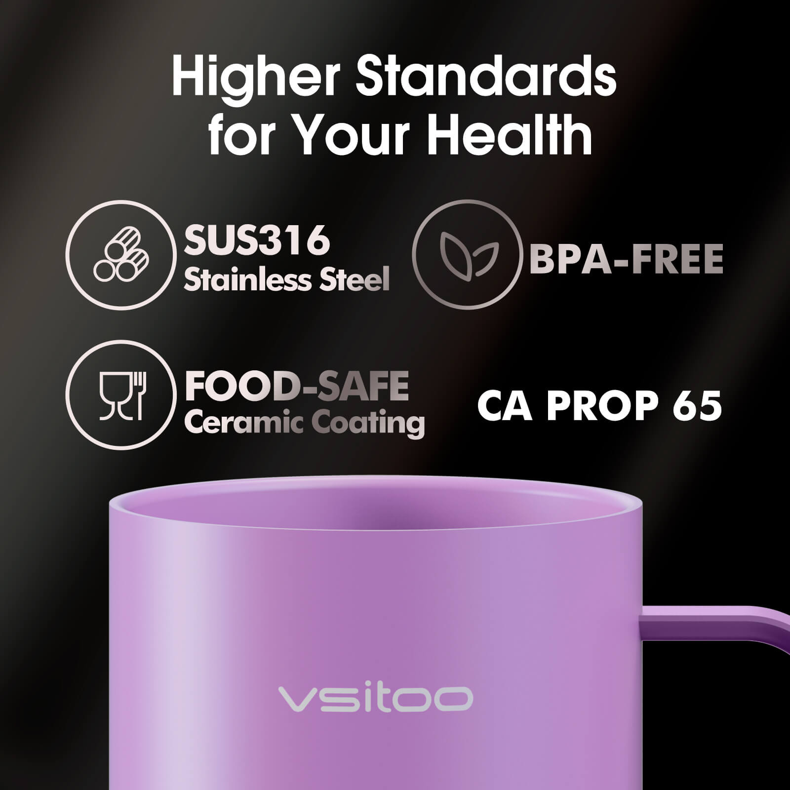 Self heating coffee mug S3 Pro - product detail view 7