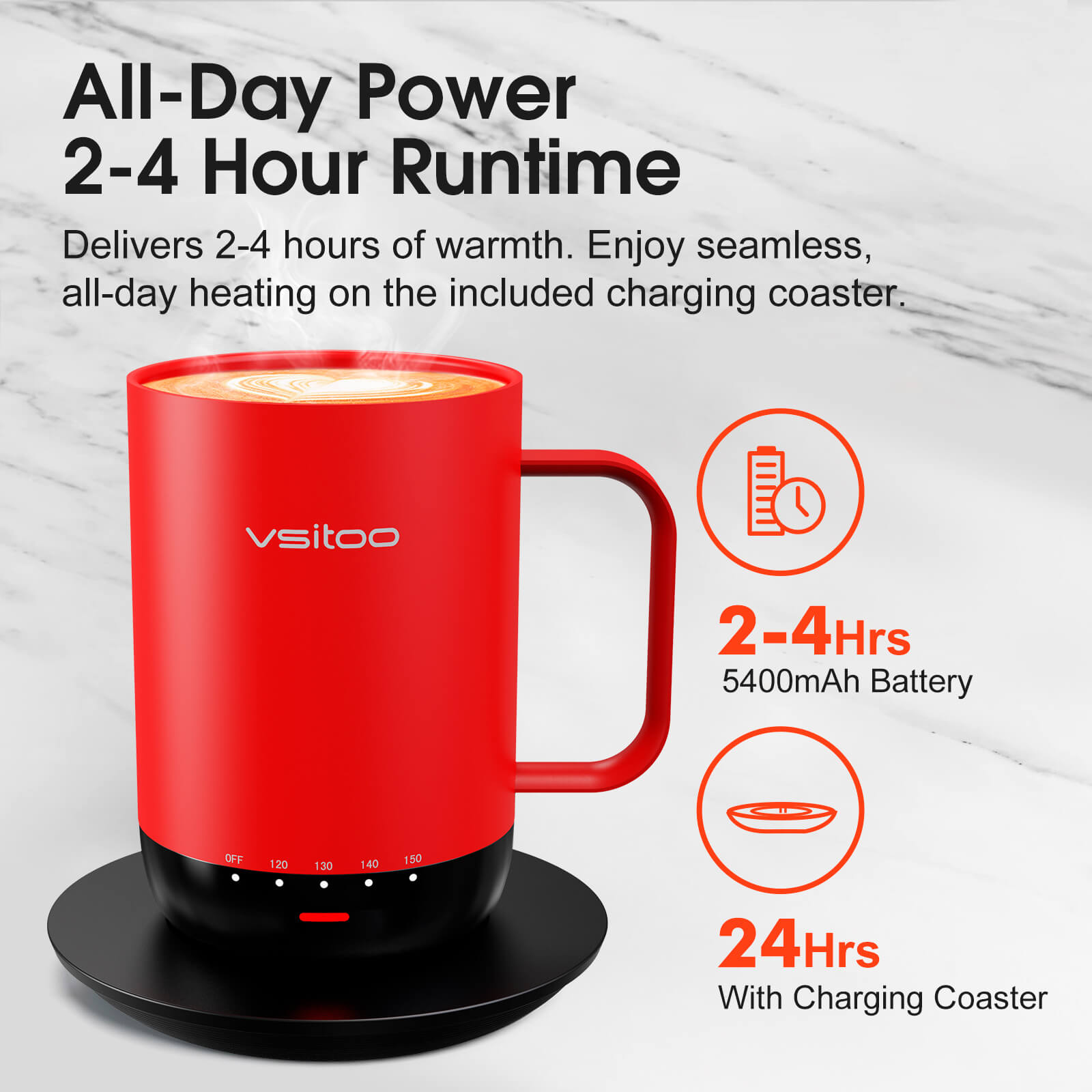 Self heating coffee mug S3 Pro - product detail view 34