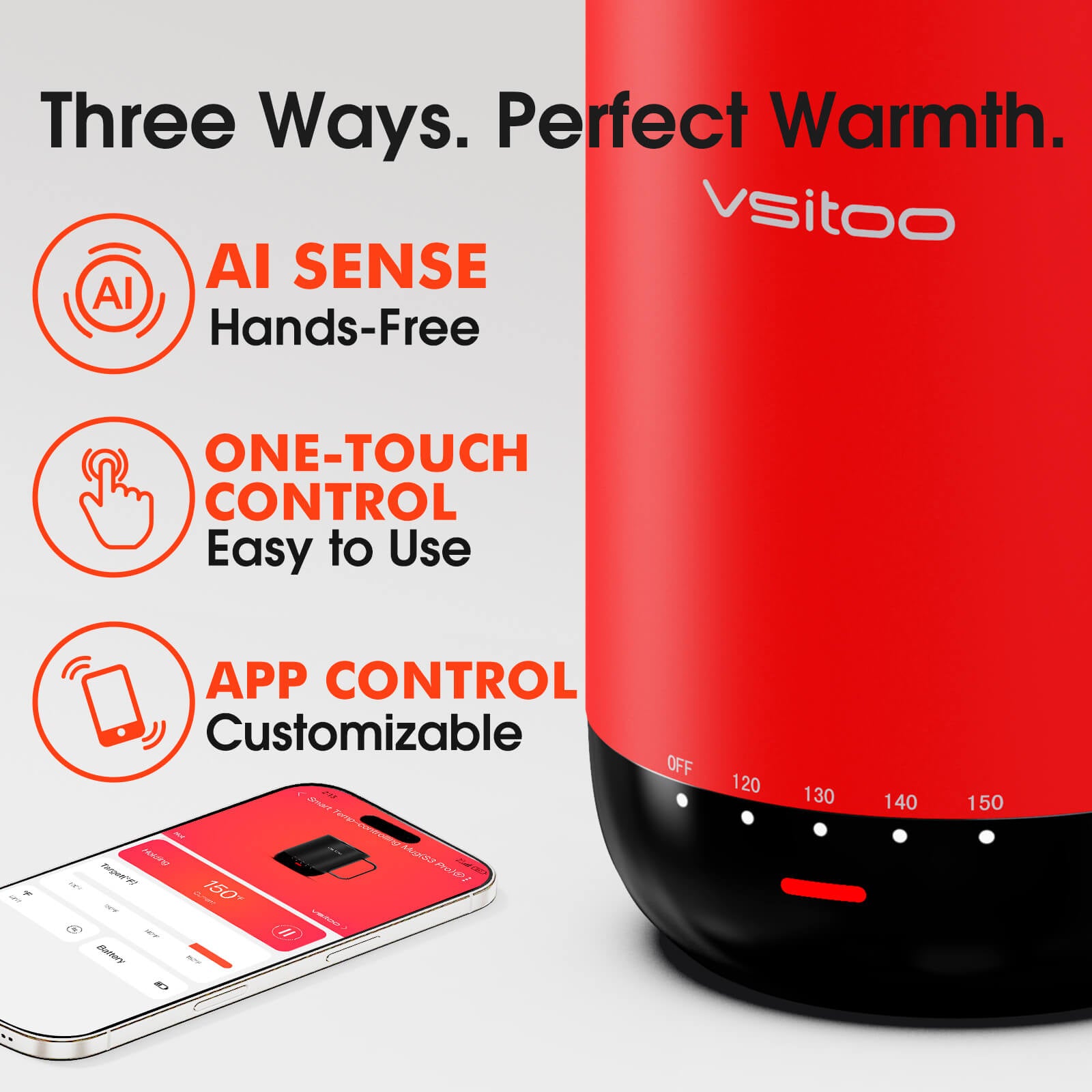 Self heating coffee mug S3 Pro - product detail view 35
