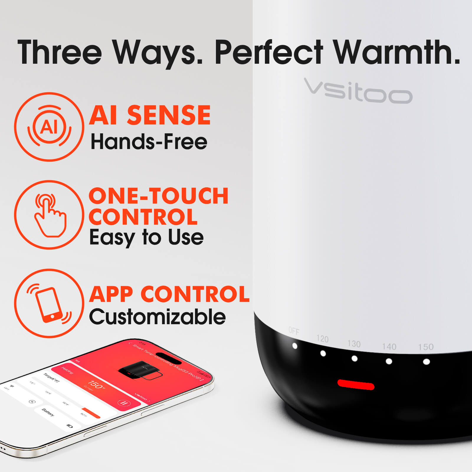 Self heating coffee mug S3 Pro - product detail view 25