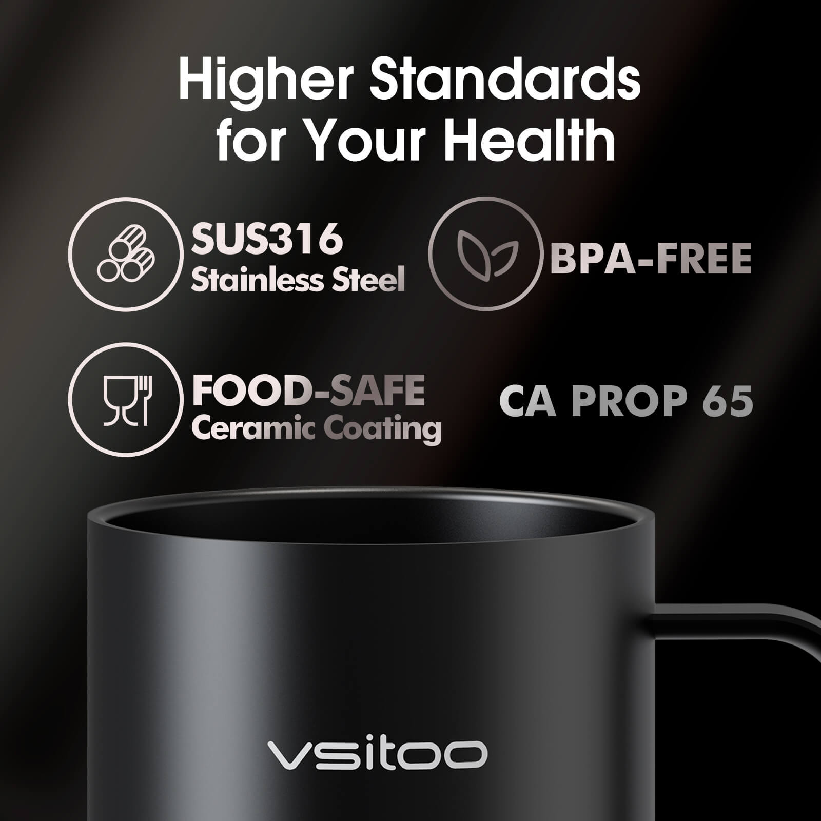 Self heating coffee mug S3 Ultra - product detail view 26