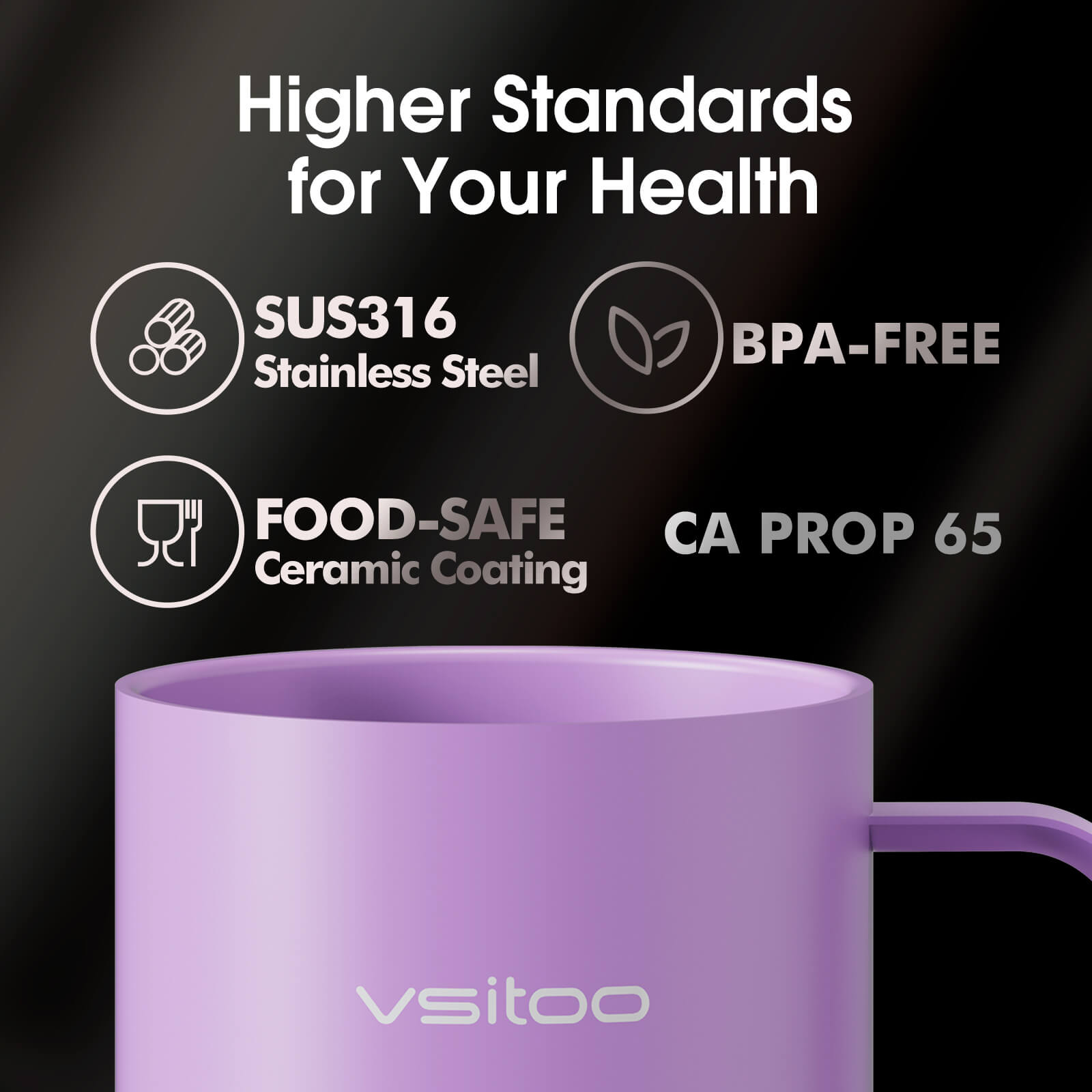 Self heating coffee mug S3 Ultra - product detail view 47
