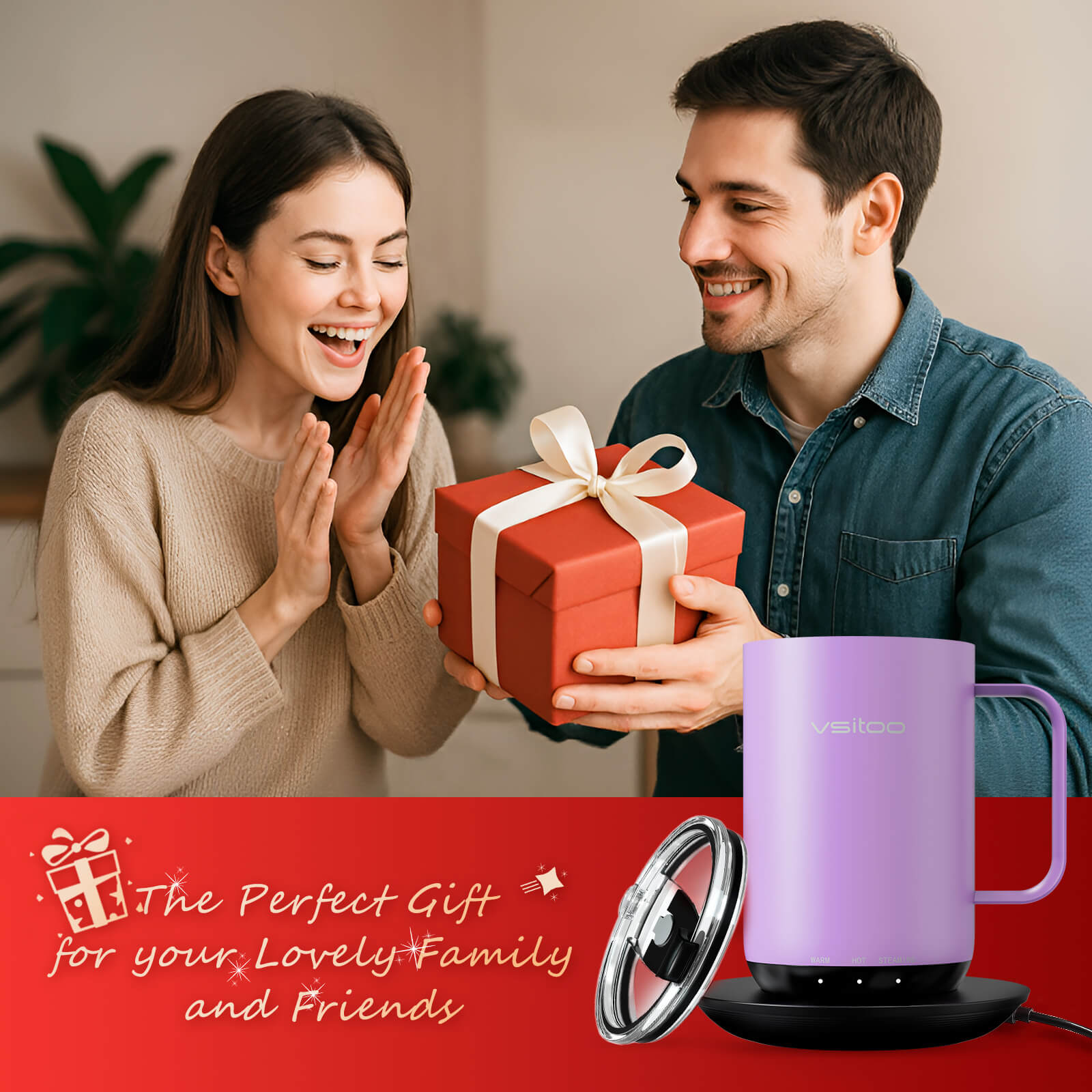 Self heating coffee mug S3 Ultra - product detail view 49