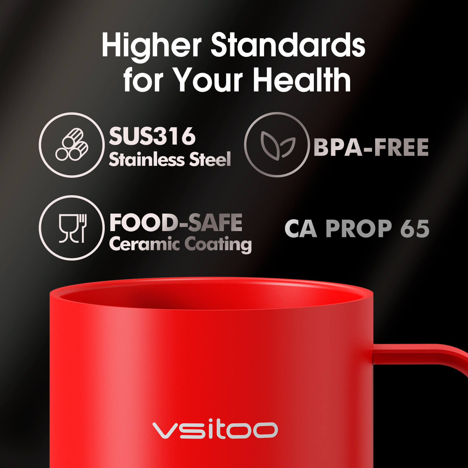 Self heating coffee mug S3 Ultra - product detail view 16