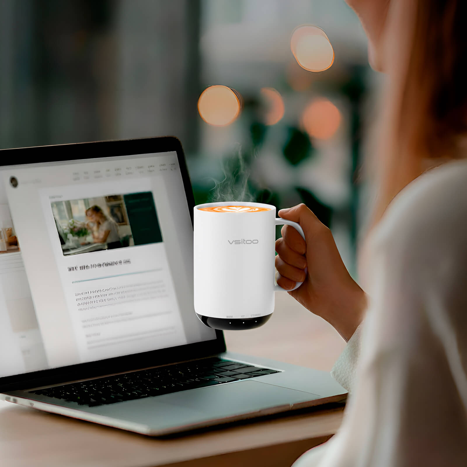 Self heating coffee mug S3 Ultra - product detail view 39