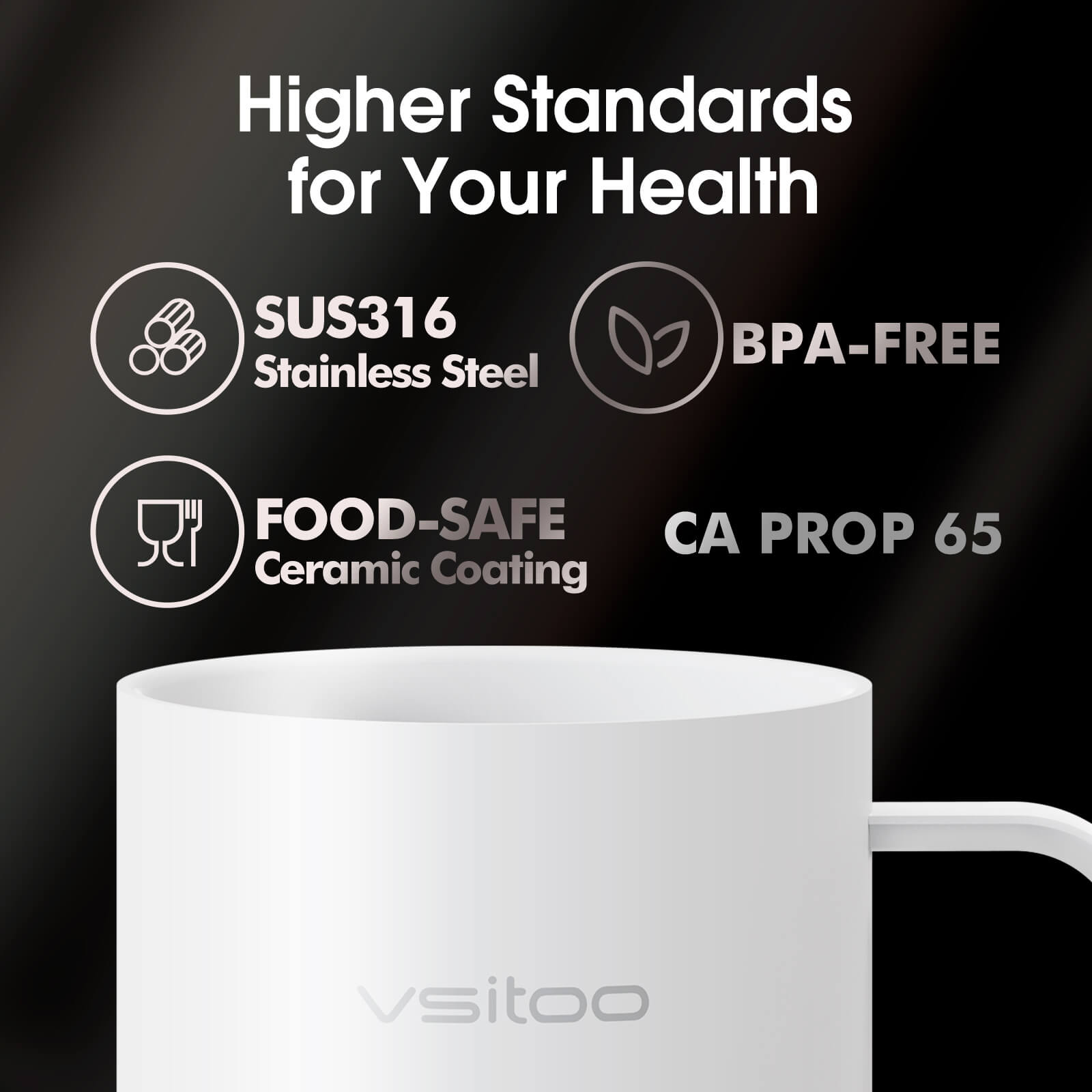 Self heating coffee mug S3 Ultra - product detail view 36