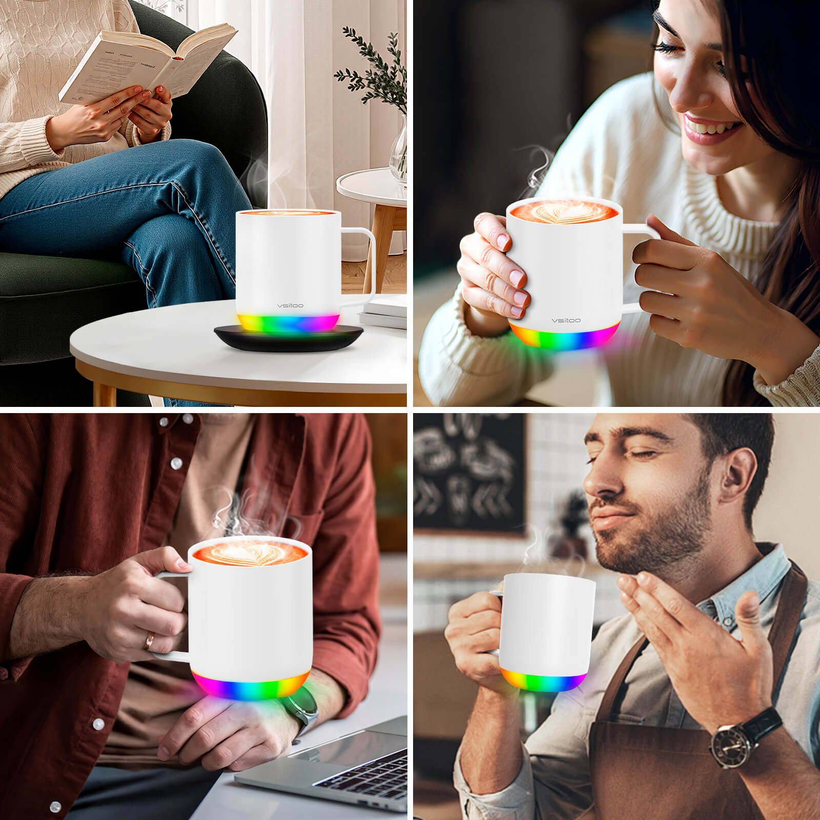 Smart mug S6 Plus with RGB lighting - product detail view 30