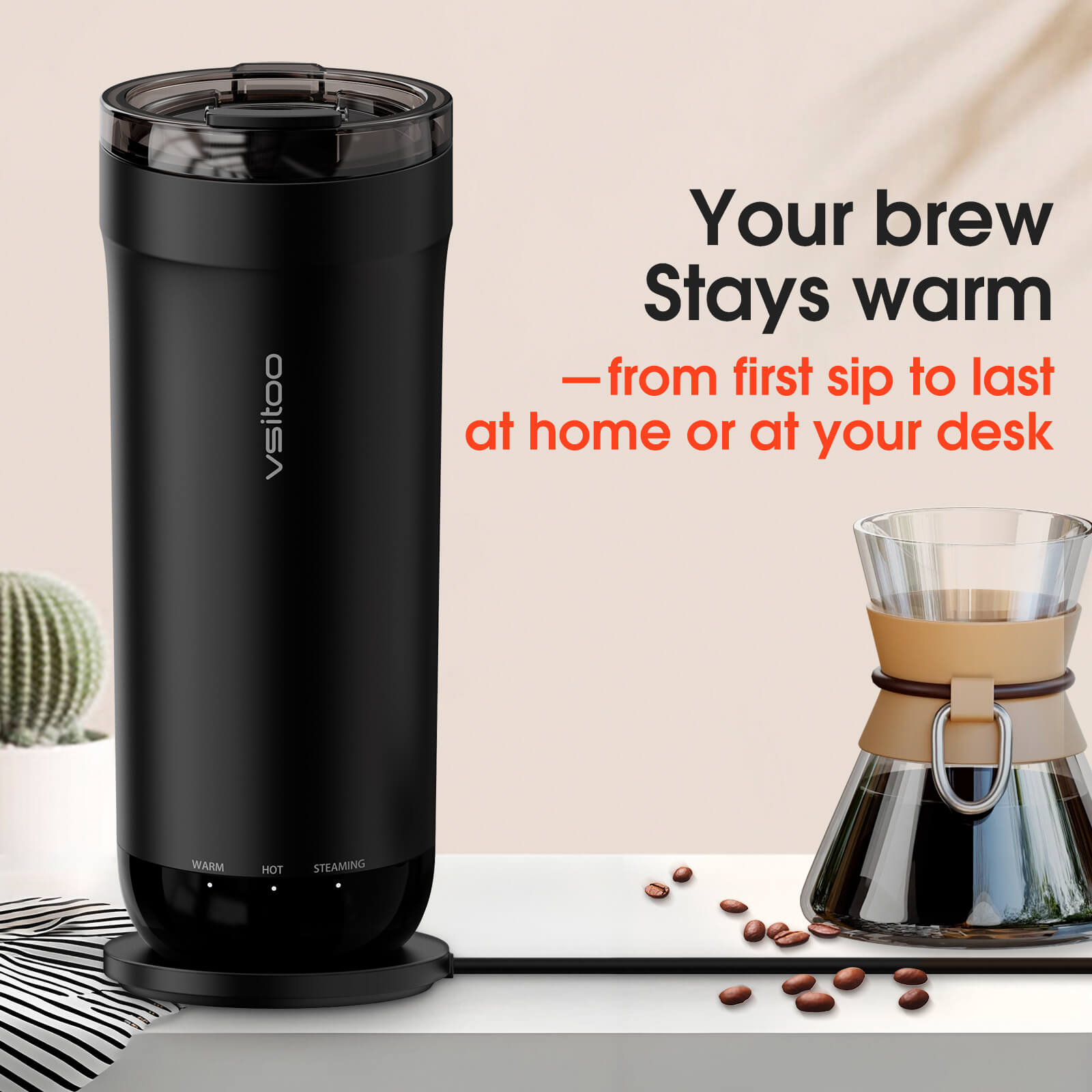 Self heating travel mug S5 - product detail view 24