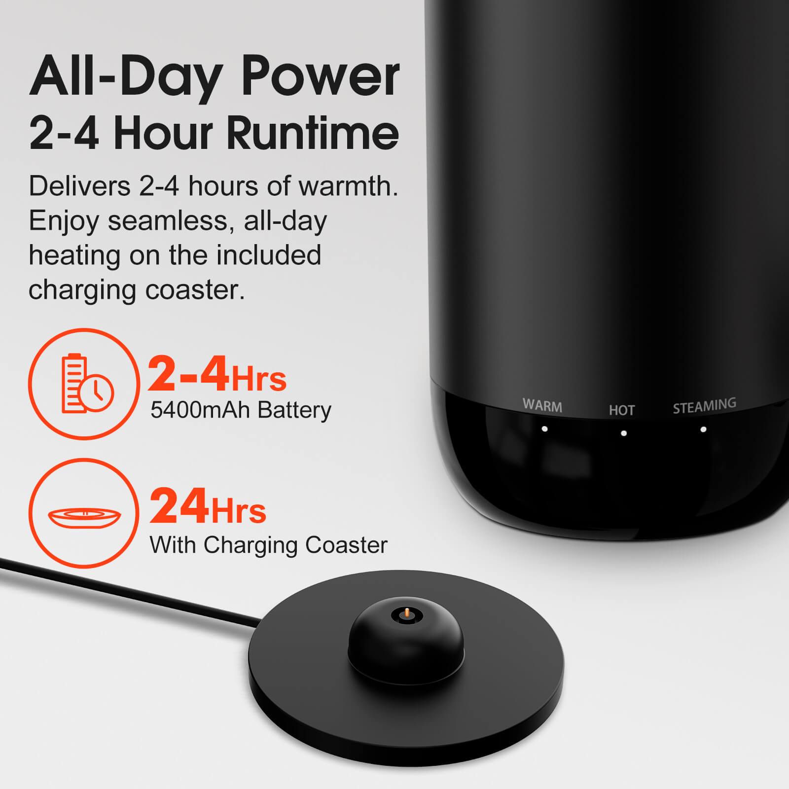 Self heating travel mug S5 - product detail view 26