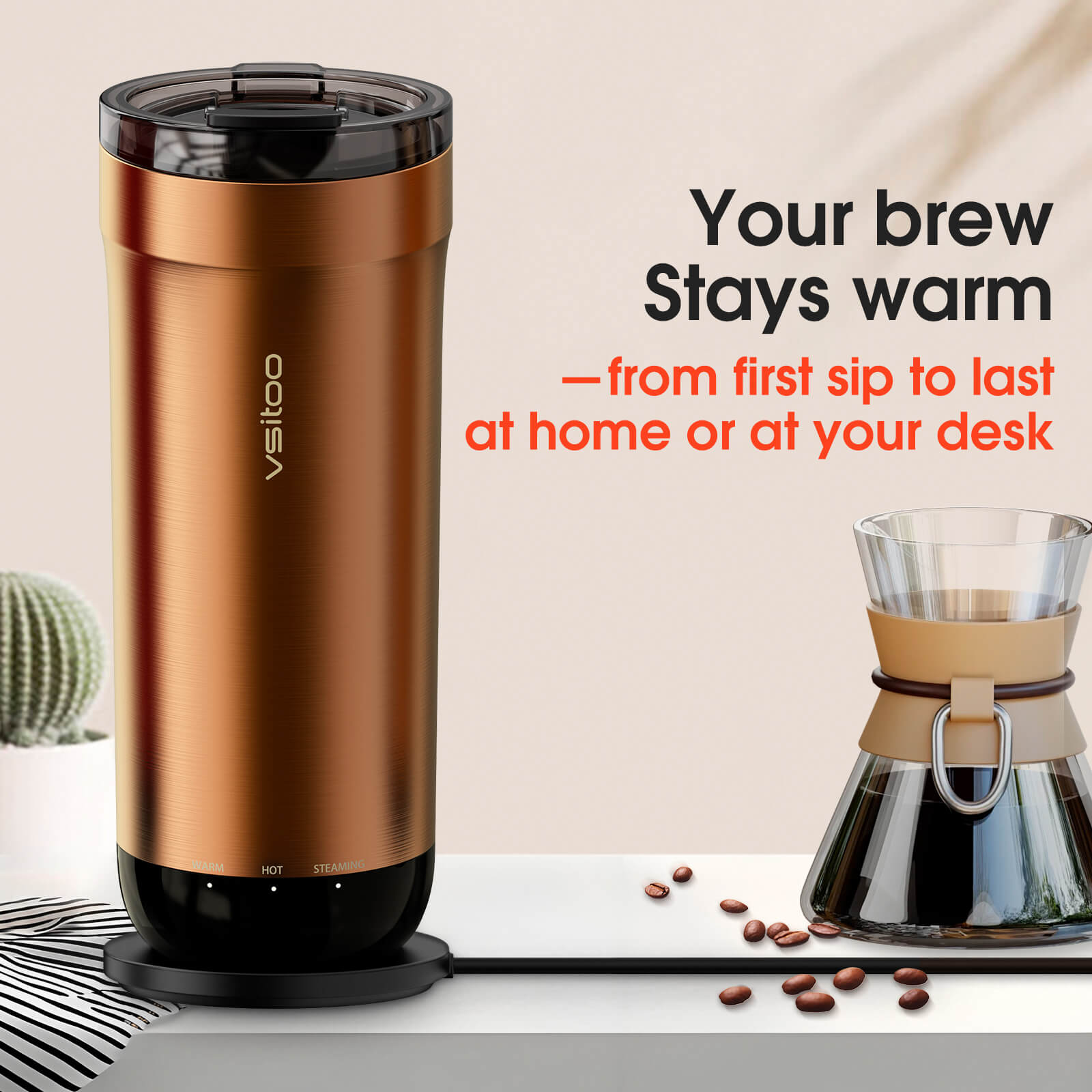 Self heating travel mug S5 - product detail view 44