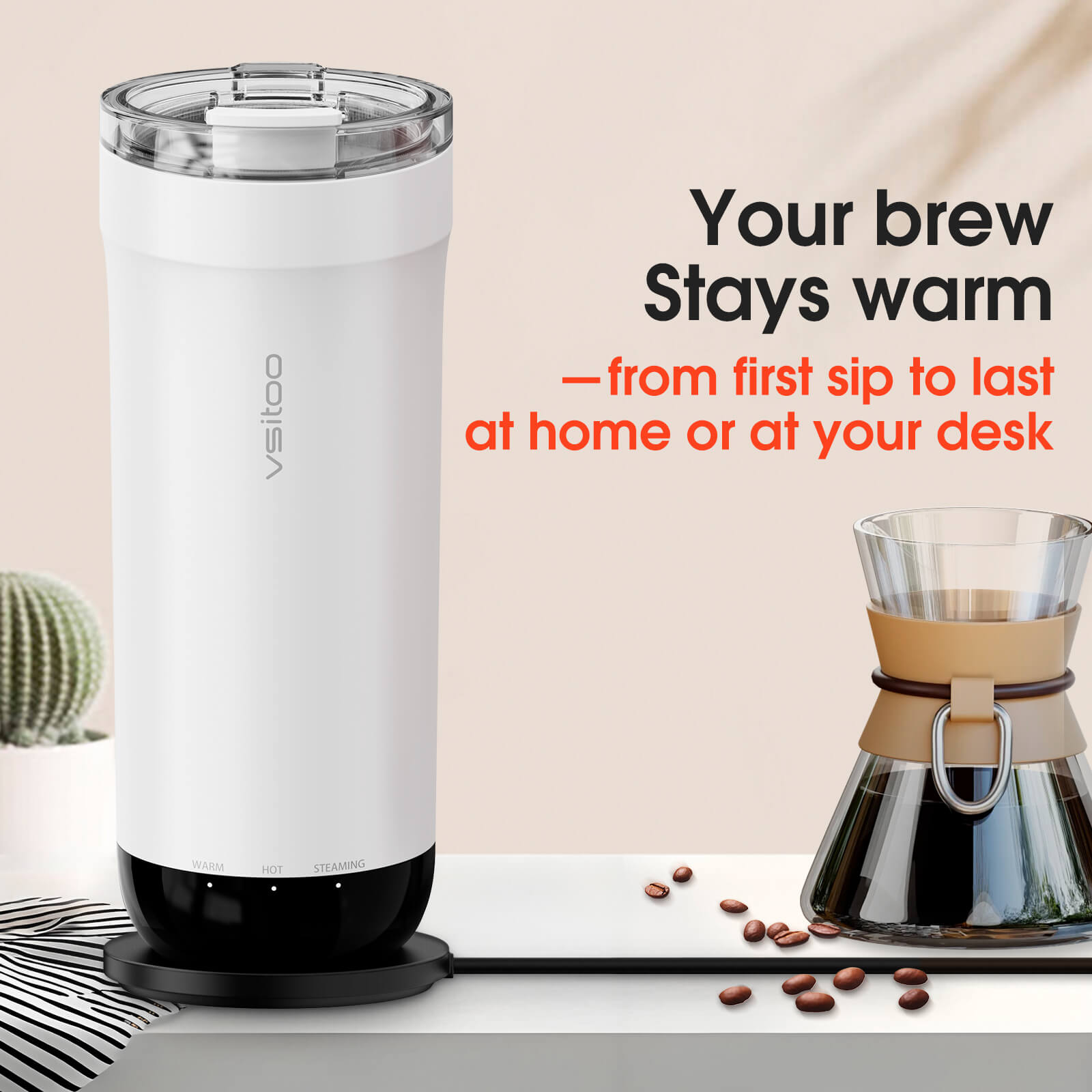 Self heating travel mug S5 - product detail view 14