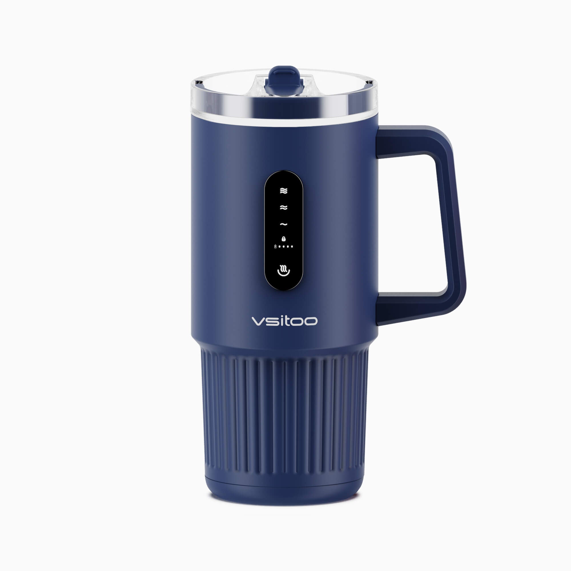 Self heating travel mug S5 Pro 25oz large capacity with temperature display, car heated mug