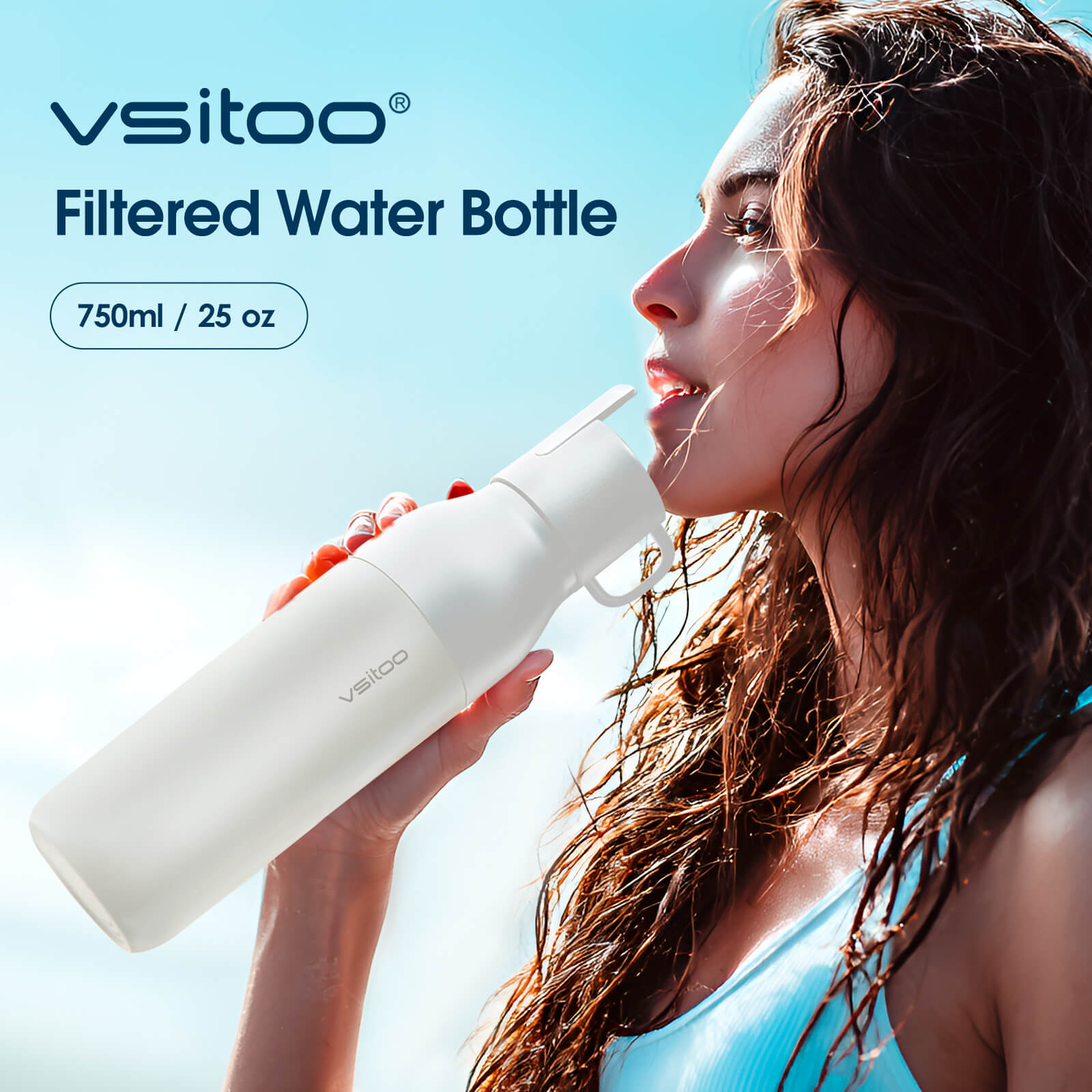 Filtered water bottle S2 with 5 stage filtration - product detail view 20