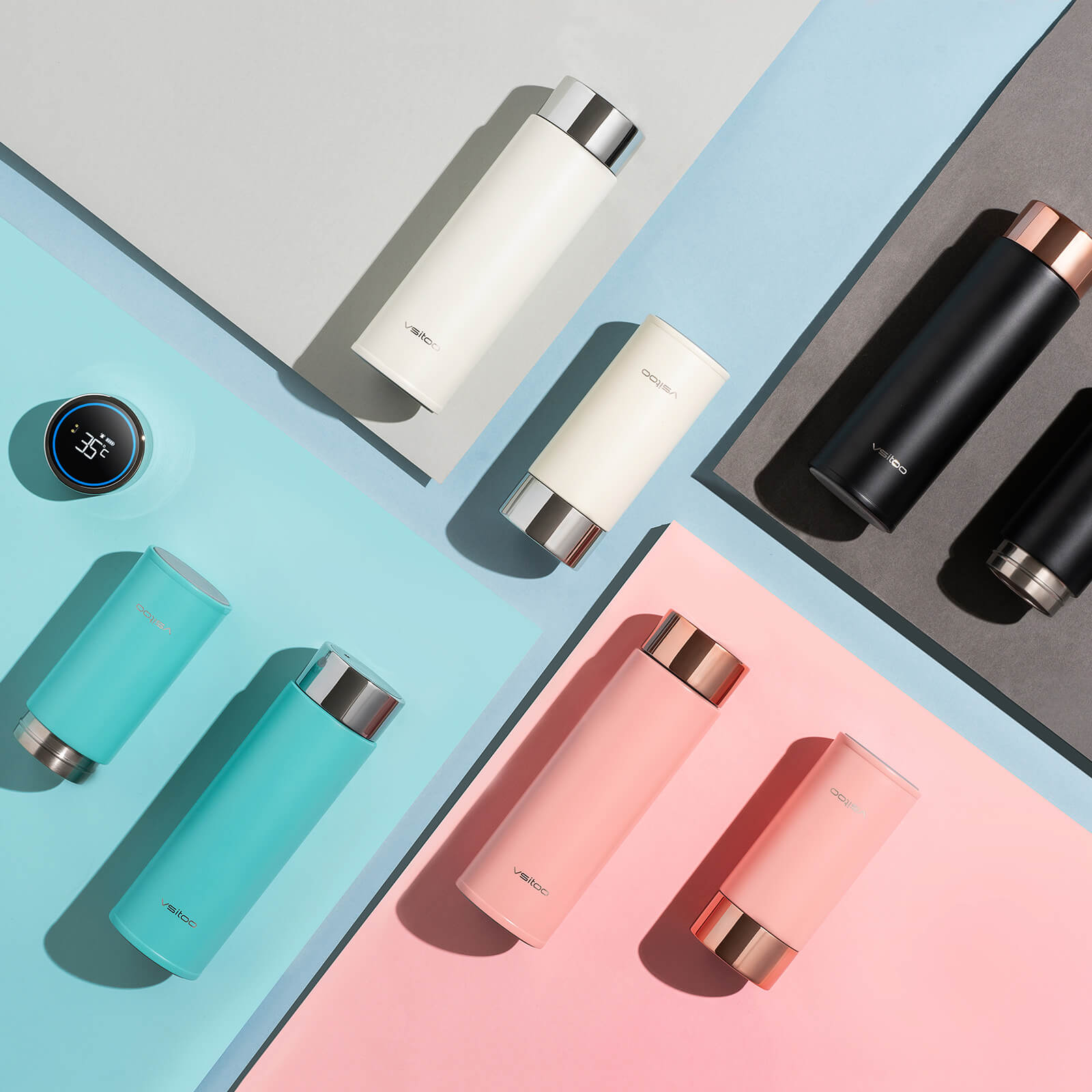 Portable self cleaning water bottle S1 Lite - product feature detail