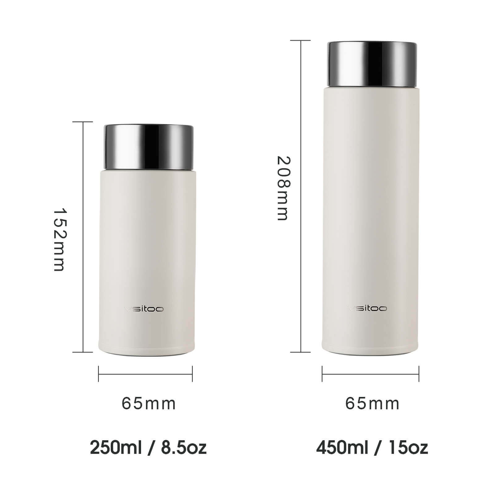 Compact self cleaning water bottle S1 Lite Mini - product detail view 40