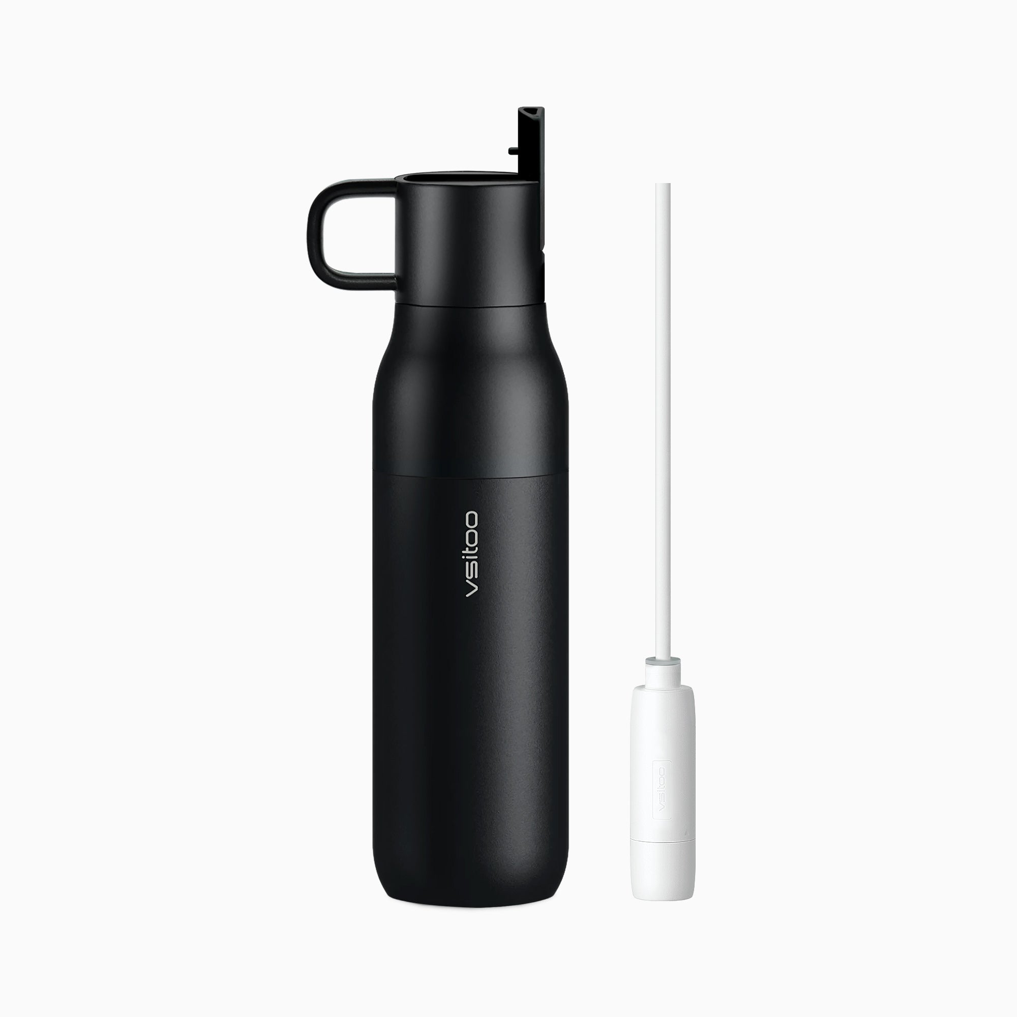 Filtered water bottle S2 25oz with 5 stage 0.01um filtration, insulated water bottle