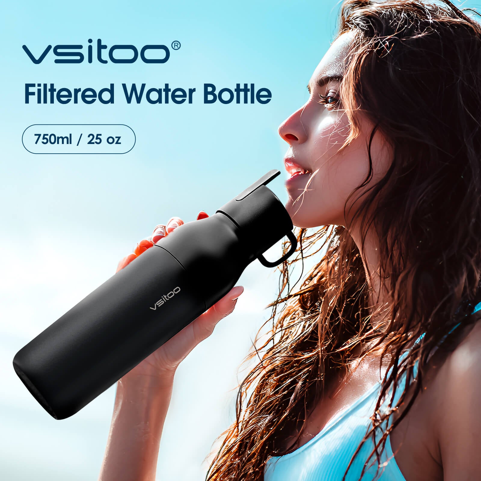 Filtered water bottle S2 with 5 stage filtration - product detail view 11
