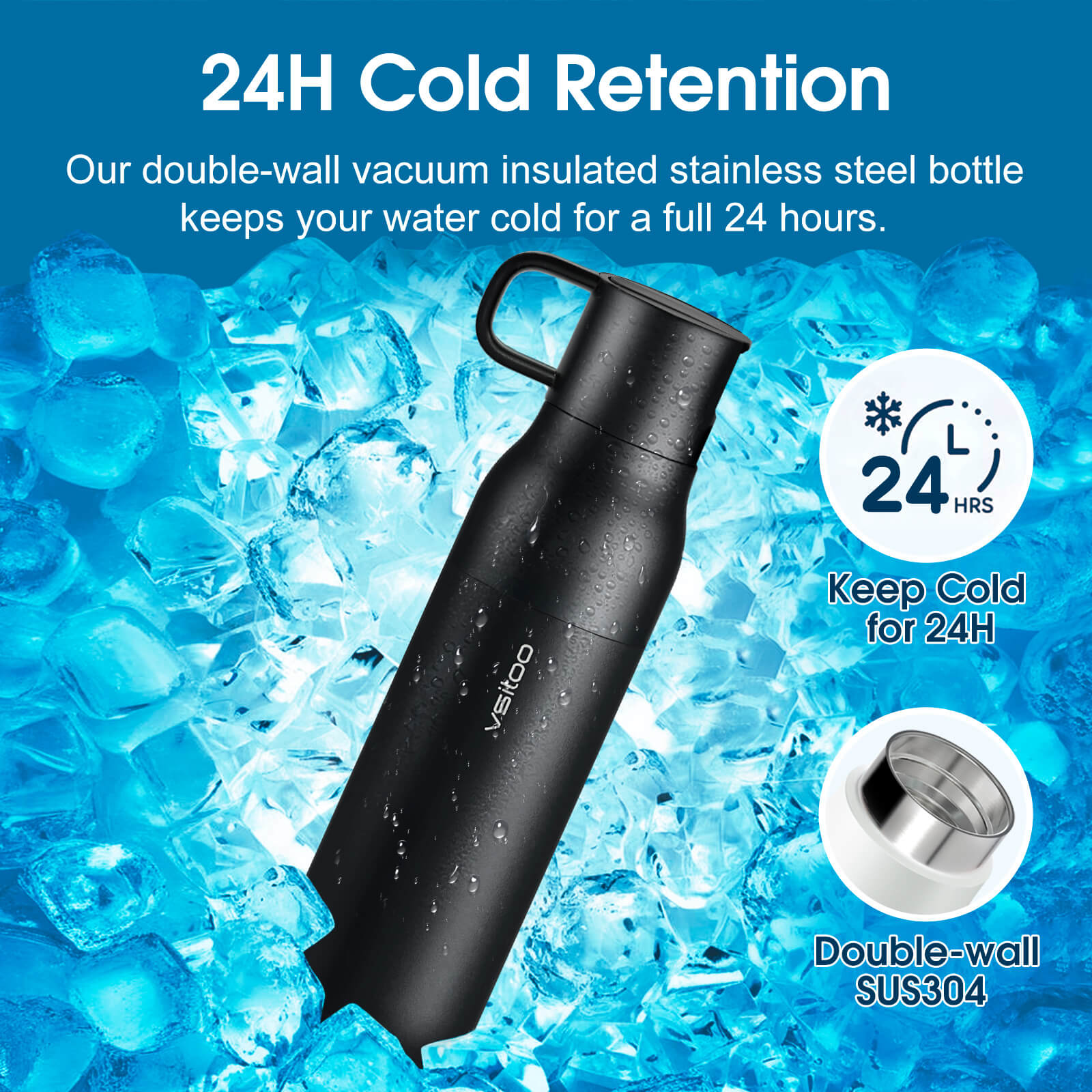 Filtered water bottle S2 with 5 stage filtration - product detail view 8