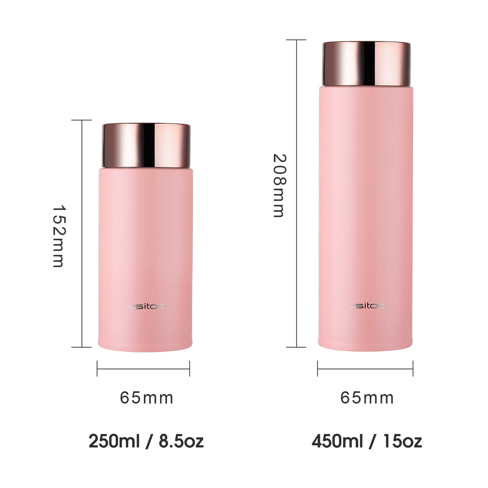 Portable self cleaning water bottle S1 Lite - product detail view 10